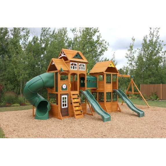 Kidkraft Paramount Wooden Swing Set / Playset - Image 2