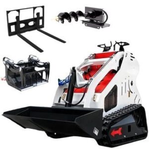 Mini Skid Steer Loader 13.5hp EPA Briggs & Stratton Gas Engine Compact Wheel Loader