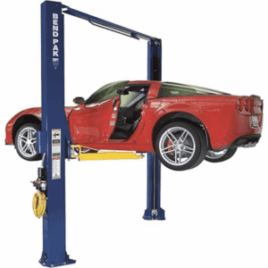 BendPak XPR-10AS-LP 10,000 lbs. Asymmetric 2-Post Lift with Low-Pro Arms